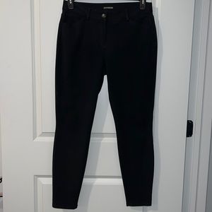 Express black skinny leg pants. Size 8R